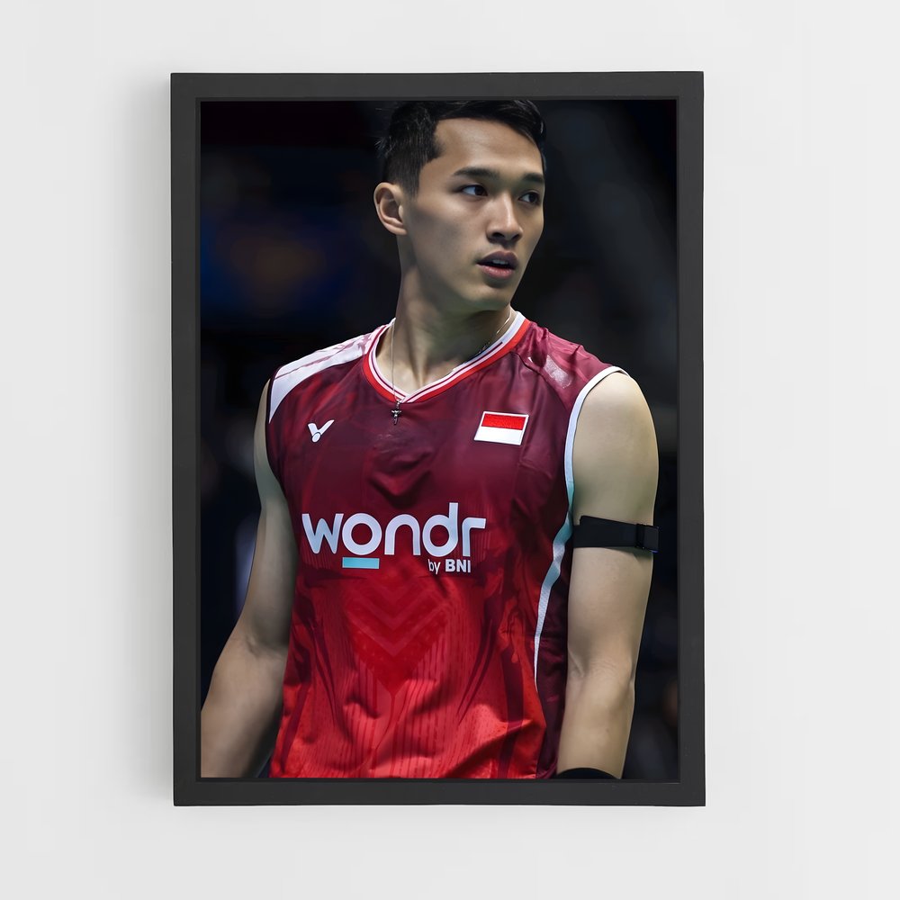 Poster Racket Passion – affiche Badminton (vue 2)